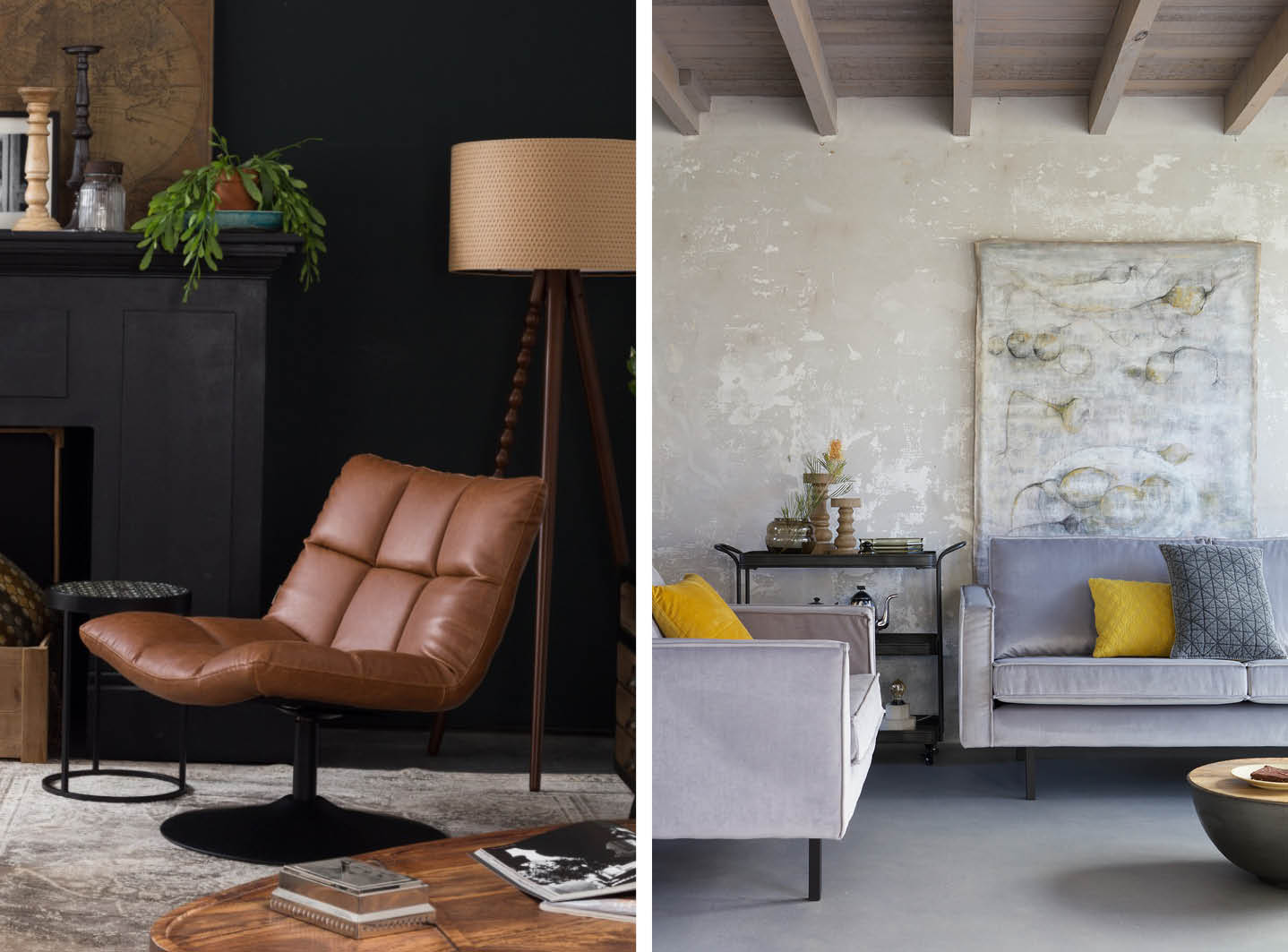 Dutchbone Bar fauteuil | Rodeo loveseat BePureHome
